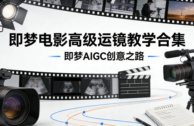 即梦电影高级运镜教学合集,即梦AIGC创意之路 即梦电影高级运镜教学合集,即梦AIGC创意之路