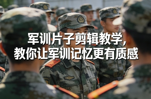 军训片子剪辑教学,教你让军训记忆更有质感 军训片子剪辑教学,教你让军训记忆更有质感