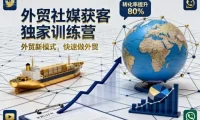 外贸社媒获客独家训练营,外贸新模式,快速做外贸(更新26年07月27日)
