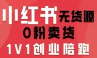 小红书无货源0粉电商课,开店准备、选品策略、笔记撰写、视频剪辑、数据分析、账号打造、资料文档(更新26年8月30日)