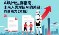AI时代生存指南，未来人类对抗AI的关键：靠谱能力【文档】