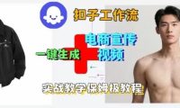Coze扣子工作流一键生成电商宣传视频,实战保姆级搭建教程