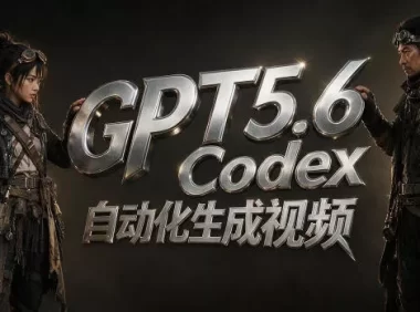 GPT5.6+Codex自动化生成视频全流程实战,从提示词设计、角色设定、封面海报,到视频生成思路与自动化工作流
