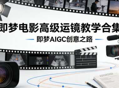 即梦电影高级运镜教学合集,即梦AIGC创意之路