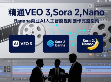 精通VEO 3,Sora 2,Nano Banana商业AI人工智能视频创作完整指南