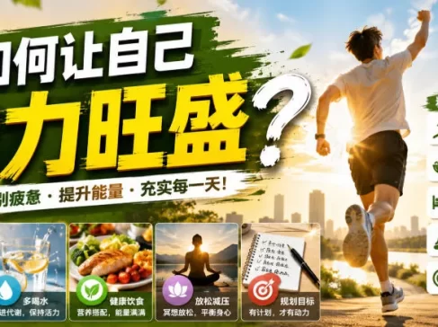 付费文章:如何让自己精力旺盛?