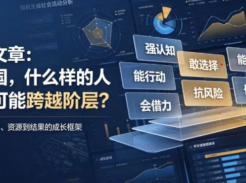 付费文章：在中国，什么样的人最有可能跨越阶层？