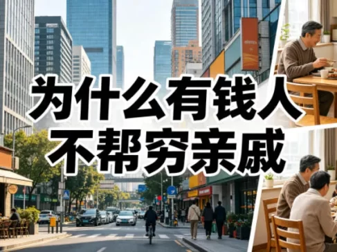 付费文章：为什么有钱人不帮穷亲戚？