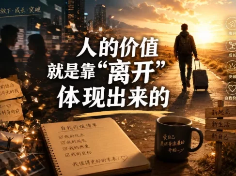 付费文章：人的价值就是靠“离开”体现出来的