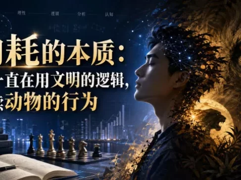 付费文章:内耗的本质:你一直在用文明的逻辑,解读动物的行为