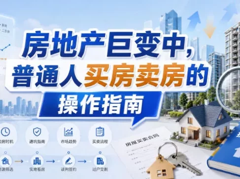 付费文章:房地产巨变中,普通人买房卖房的操作指南【上篇+下篇】