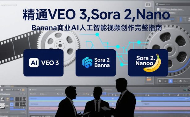 精通VEO 3,Sora 2,Nano Banana商业AI人工智能视频创作完整指南